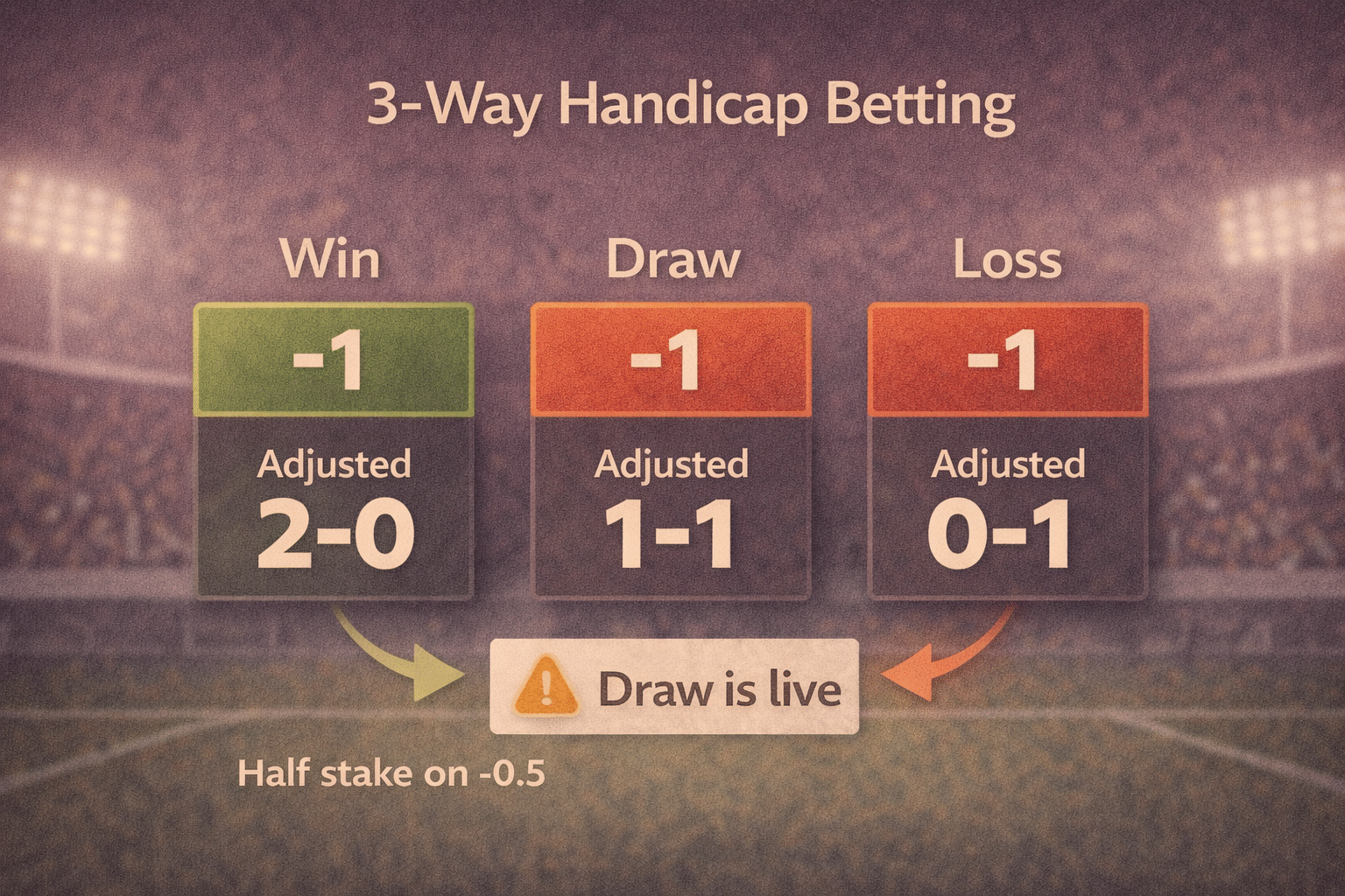 3-way handicap betting